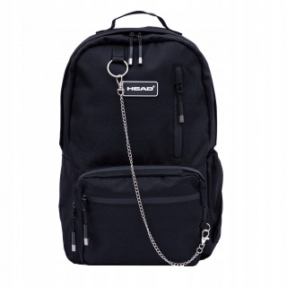 PLECAK HEAD BLACK AB100, Plecaki, Tekstylia