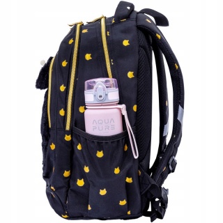 Plecak ASTRABAG FLUFFY KITTY BLACK AB330, Plecaki, Tekstylia