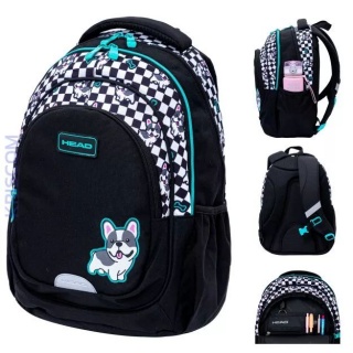 Plecak HEAD CUTE PUPPY AB330, Plecaki, Tekstylia