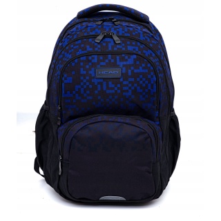 PLECAK HEAD BLUE BRICKS AB200, Plecaki, Tekstylia