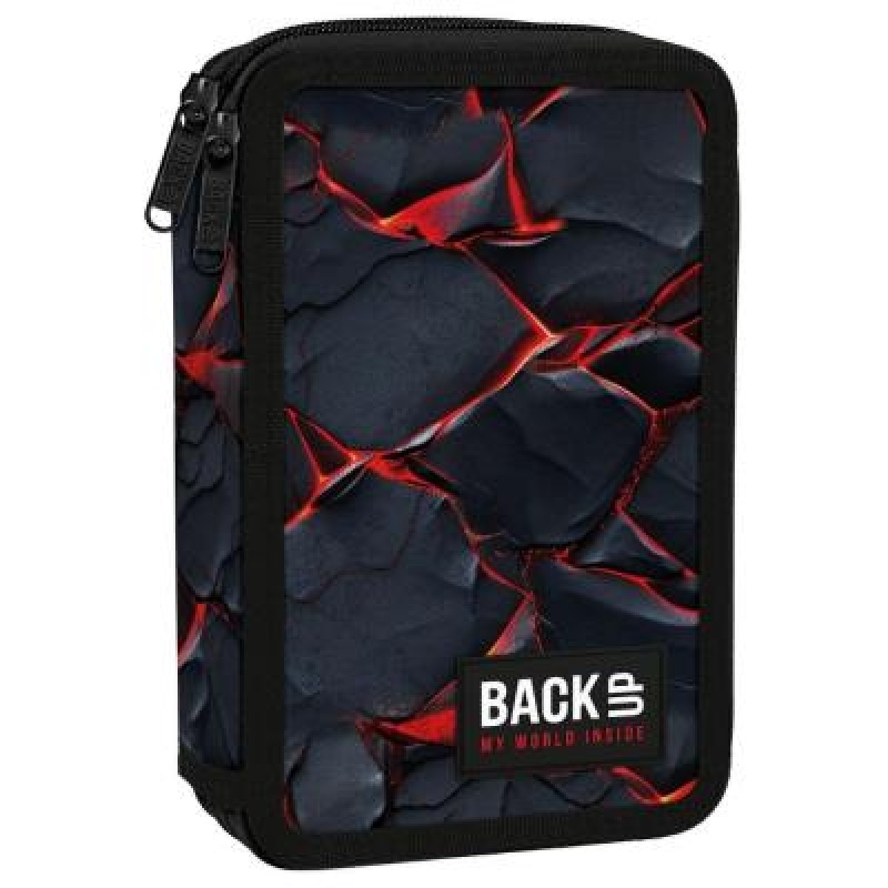 PIÓRNIK BACKUP 7 MODEL PODWÓJNY Z WYP.DW43, Piórniki, Tekstylia