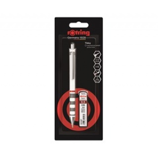 ROTRING TIKKY WHITE MP 0.5MM /LEADS 0.5 MM, Ołówki automatyczne i grafity, Art. do pisania i korygowania
