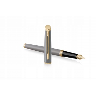 Pióro wieczne Waterman Hémisphere Stone Grey GT (M, Pióra wieczne, Art. do pisania i korygowania