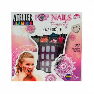 ATELIER GLAMOUR PAZNOKCIE 9946, Dla dziewczynki, Zabawki