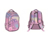 PLECAK 3-KOM.STRIGHT BP-26 PINK BUTTERFLIES mkmp