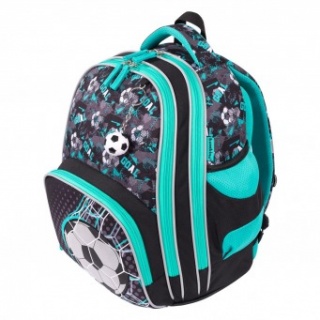 PLECAK SZKOLNY PREMIUM B-8 GOAL mkmo, Plecaki, Tekstylia