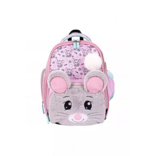 PLECAK SZKOLNY PREMIUM B-8 MOUSE mkmo, Plecaki, Tekstylia