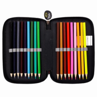 PIÓRNIK POTR.Z WYP.STRIGHT PC-05 NEON PAD mkmp, Piórniki, Tekstylia