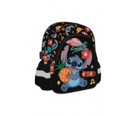 PLECAK PRZEDSZKOLNY 11" D1 STITCH BLACK ALOHA mkmp