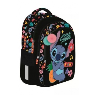 PLECAK 4-KOM.BPL-58 STITCH BLACK ALOHA mkmp, Plecaki, Tekstylia