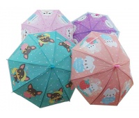 Parasol dziecięcy Pluszaczki, 4 kol. 50cm (Panel)