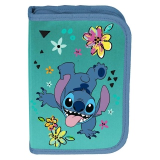 PIÓRNIK BEZ WYPOSAŻENIA STITCH DS25DD-P001BW, Piórniki, Tekstylia