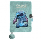 PAMIĘTNIK PLUSZOWY STITCH DS25FF-3676, Pamiętniki, Zeszyty i bloki