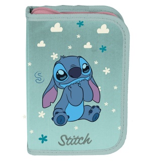 PIÓRNIK BEZ WYPOSAŻENIA STITCH DS25FF-P001BW, Piórniki, Tekstylia