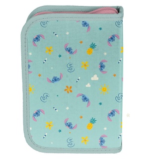 PIÓRNIK BEZ WYPOSAŻENIA STITCH DS25FF-P001BW, Piórniki, Tekstylia