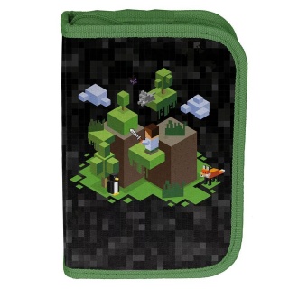 PIÓRNIK BEZ WYPOSAŻENIA GAME PP25PX-P001BW, Piórniki, Tekstylia