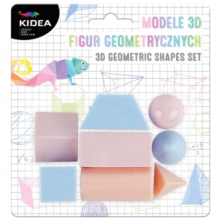 MODELE 3D FIGUR GEOMETRYCZNYCH A KIDEA, Edukacyjne, Zabawki