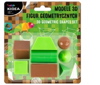 MODELE 3D FIGUR GEOMETRYCZNYCH B KIDEA, Edukacyjne, Zabawki