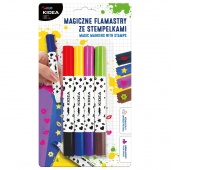 MAGICZNE FLAMASTRY ZE STEMPELKAMI KIDEA