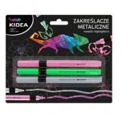 ZAKREŚLACZE METALICZNE 3 KOL.KIDEA