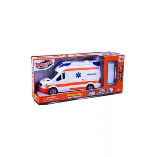 AUTO BEAUTIFUL AMBULANS Z NOSZAMI, Pojazdy, Zabawki