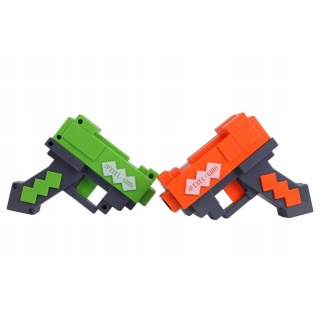 PISTOLET NA STRZAŁKI PIXEL GUN, Zabawki