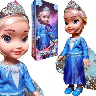LALKA KSIĘŻNICZKA ZIMOWA W KORONIE, Lalki, Zabawki
