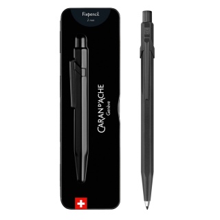 Ołówek CARAN D'ACHE Fixpencil, Black Code, 2mm, czarny, Ołówki, Artykuły do pisania i korygowania