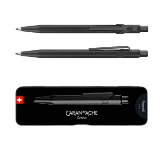Ołówek CARAN D'ACHE Fixpencil, Black Code, 2mm, czarny, Ołówki, Artykuły do pisania i korygowania