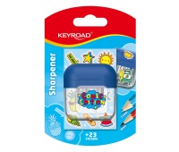 Sharpener KEYROAD, double, blister