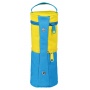 Pencil case KEYROAD, tube, double lock, handle, color mix