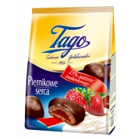 Piernik TAGO, truskawka, 160g, Ciastka, Artykuły spożywcze