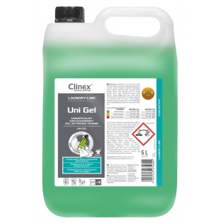 Żel do prania tkanin CLINEX Uni Gel, 5l, Środki czyszczące, Artykuły higieniczne i dozowniki