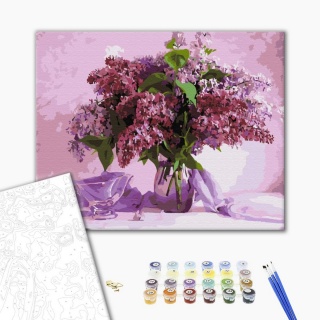 Malowanie po numerach BRUSHME, 40x50 cm, ulubiony bez, 1 szt., w pudełku, Produkty kreatywne, Artykuły szkolne