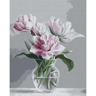 Malowanie po numerach BRUSHME, 40x50 cm, wazon czułości, 1 szt., w pudełku, Produkty kreatywne, Artykuły szkolne