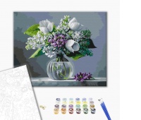 Malowanie po numerach BRUSHME, 40x50 cm, wiosenna radość, 1 szt., w pudełku, Produkty kreatywne, Artykuły szkolne