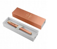 Pióro kulkowe Parker IM RITUALS ORANGE RB F.BLK GB, Pióra wieczne, Art. do pisania i korygowania