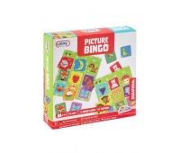GRA BINGO 54 OBRAZKI, Karty, Gry