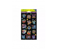 ARKUSZ NAKLEJEK DISNEY STITCH MINI, Naklejki, Art. kreatywne