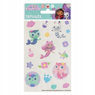TATUAŻ GABBY'S DH2 100X175 S-BOO, Naklejki, Art. kreatywne