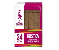 AZ KOSTKI DO ROZPALANIA BRĄZOWE 24szt.