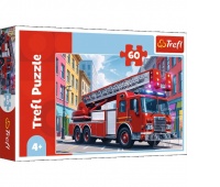 Puzzle 60 - Wóz strażacki !!