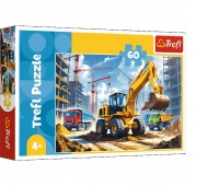 Puzzle 60 - Traktor koparko - ładowarka !!
