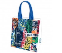 TORBA LAMINOWANA PP MARINES 38x40x22, Torby ozdobne, Art. dekoracyjne i prezentowe