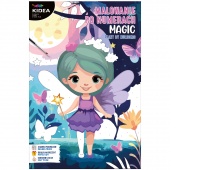 OBRAZ MALOWANIE PO NUMERACH MAGIC KIDEA, Zestawy kreatywne, Art. kreatywne