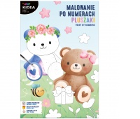 OBRAZ MALOWANIE PO NUMERACH MISIE KIDEA, Zestawy kreatywne, Art. kreatywne