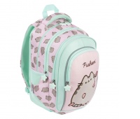 PLECAK 4-KOMOROWY BPL-58 PUSHEEN PINK mkmp