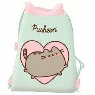 WOREK NA OBUWIE PUSHEEN MINT mkmp, Worki, Tekstylia