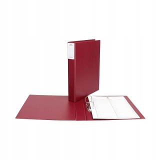 SEGREGATOR DO AKT OSOB.2 RINGI D35 4,5CM BORDO, Akta osobowe, Organizacja dokumentów