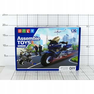MOTOCYKL DO SKRĘCANIA W PUDEŁKU 05991, Pojazdy, Zabawki